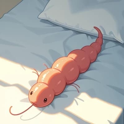 A Talking Worm by Amy Campbell thumbnail