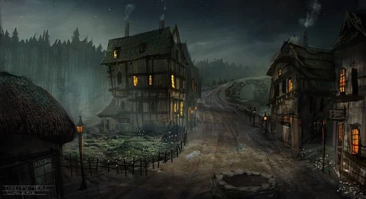 Halzani — The Watched Town Beneath the Old Forest thumbnail
