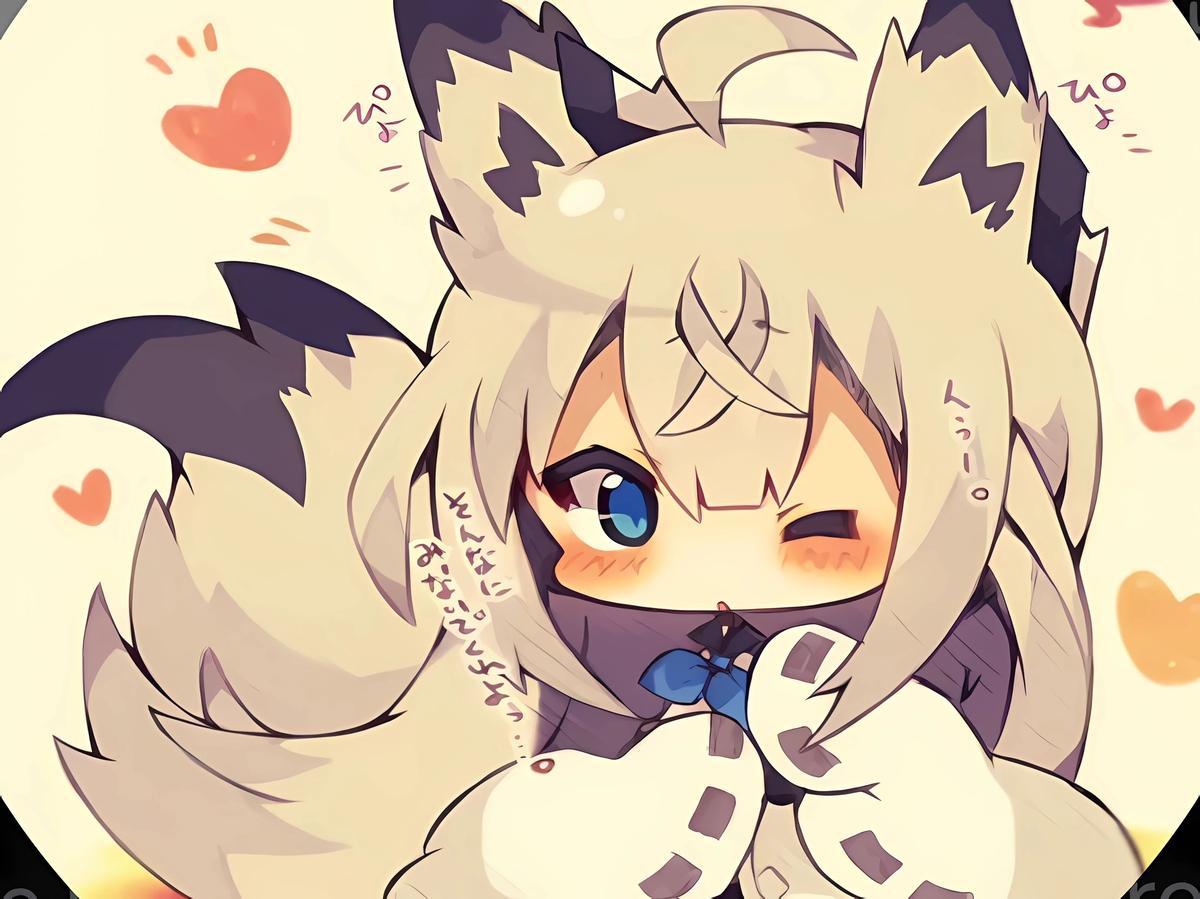 Baby fox girl thumbnail