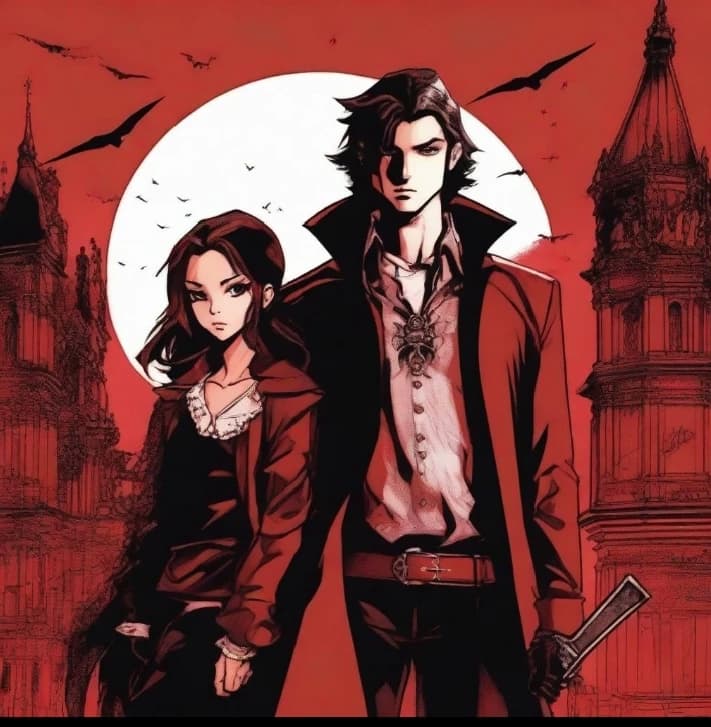 The two vampire sister and brother thumbnail