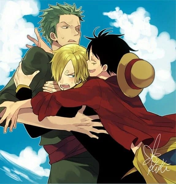 Luffy, Sanji, Zoro thumbnail