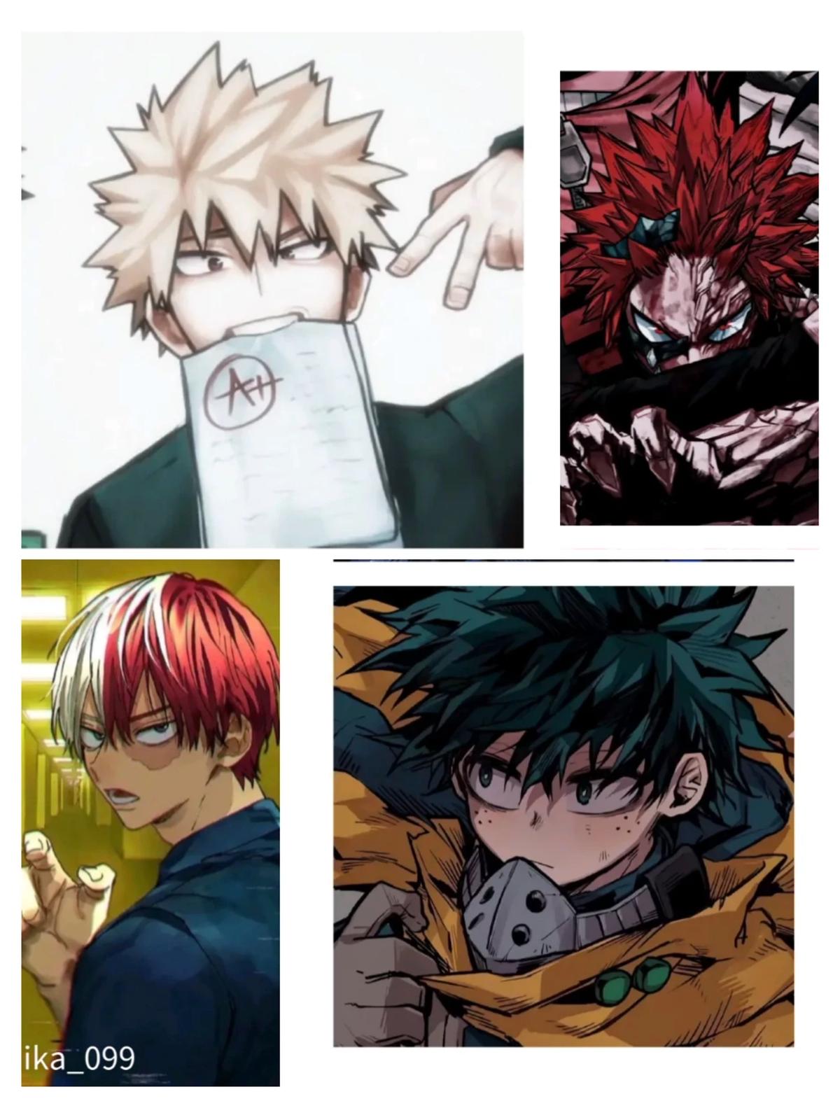 Kacchan, Deku,shoto, Kirishima thumbnail