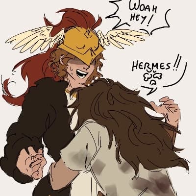 Hermes and Odysseus. thumbnail