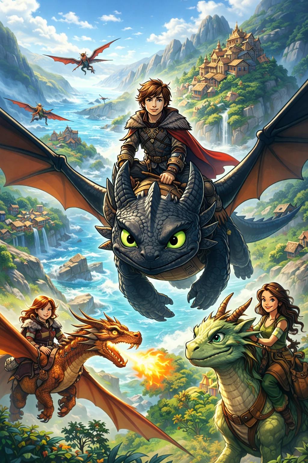 How to train your dragon thumbnail