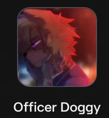 *+Officer Doggy+*Roblox piggy thumbnail