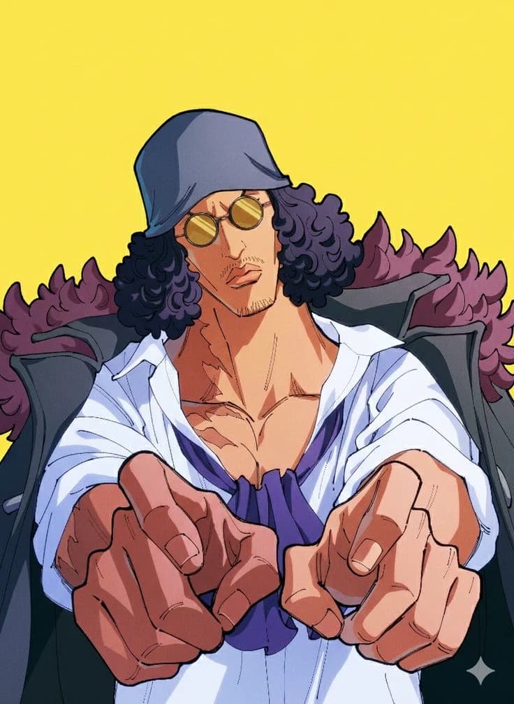 Kuzan (Aokiji), former navy admiral. thumbnail