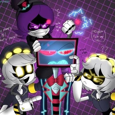 Murder drones x hazbin hotel  thumbnail