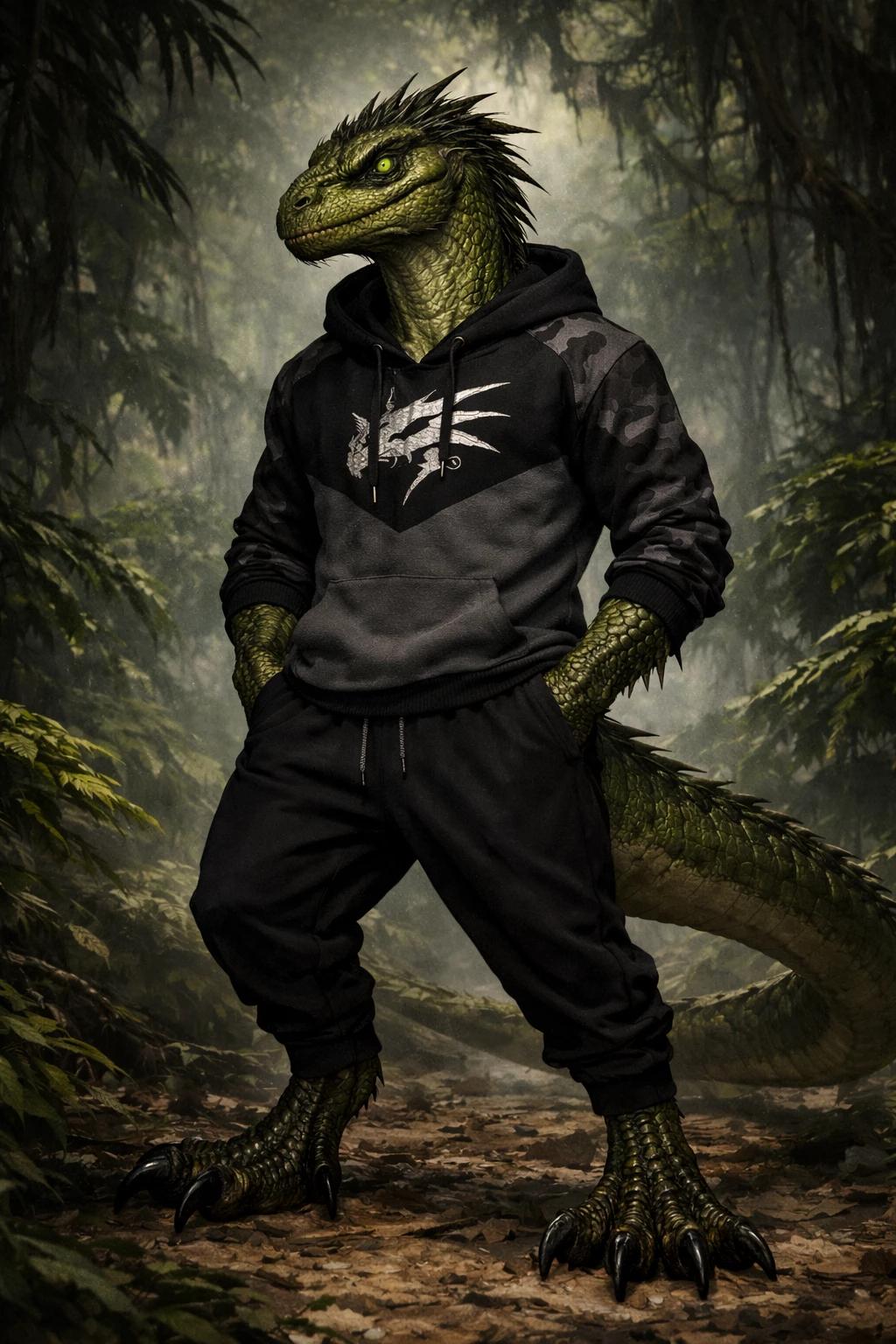 Kora - Humanoid Velociraptor  thumbnail