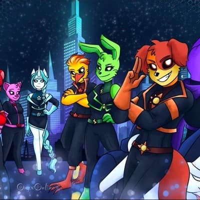 Smiling Critters - Space Riders AU thumbnail