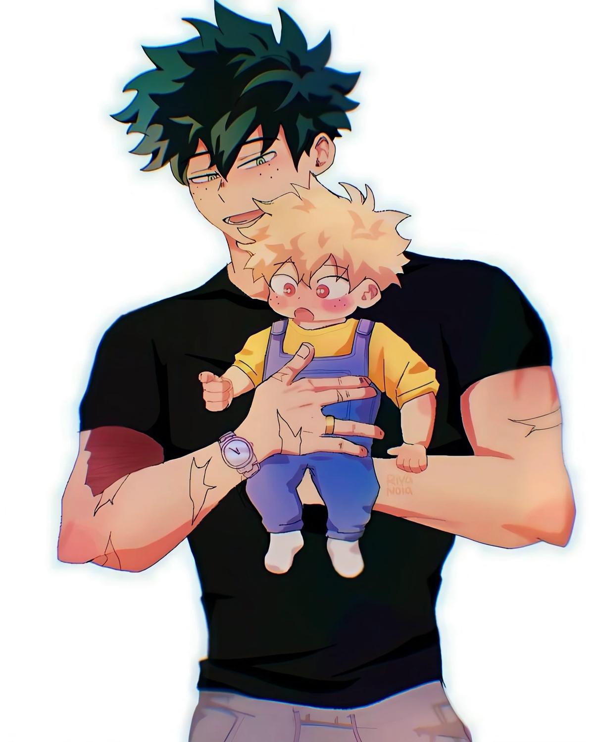 Izuku Midoriya and Katsu thumbnail