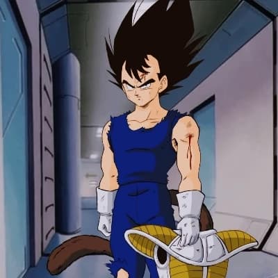Vegeta as a teenager 💢 thumbnail