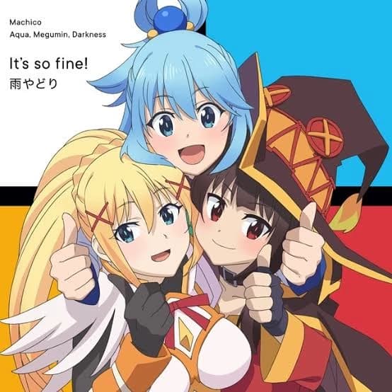 Aqua, Darkness, and Megumin thumbnail