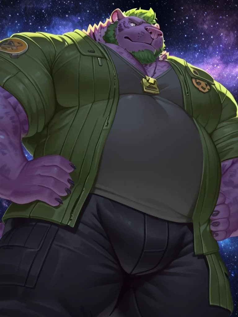 Beardsley | Chubby male furry leader thumbnail