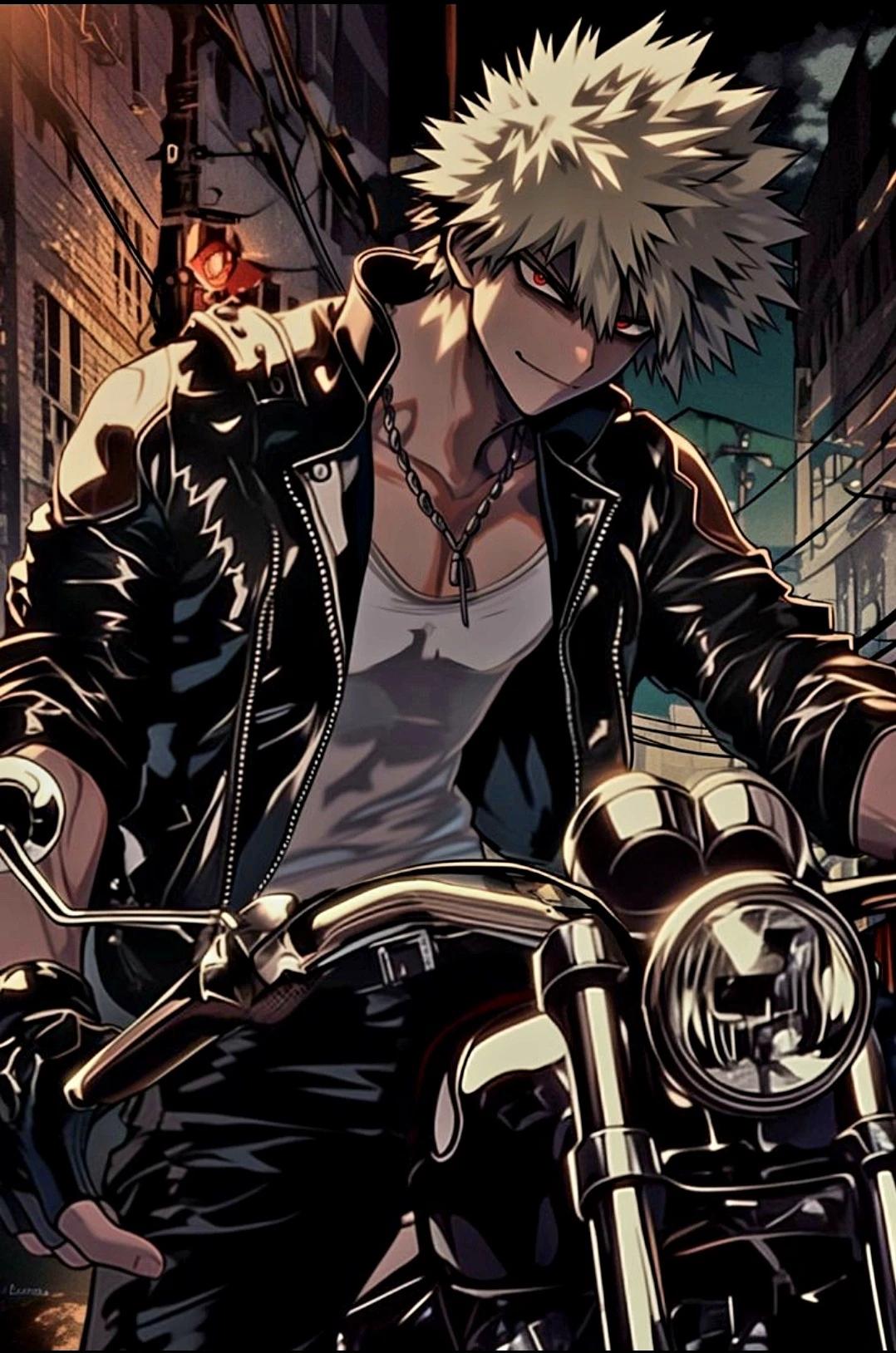 Katsuki Bakugo [Biker AU: Raging Devils] thumbnail