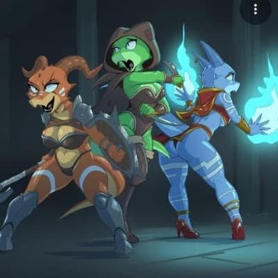 The Kobold Sisters: Sapphire, Ruby, and Emerald thumbnail