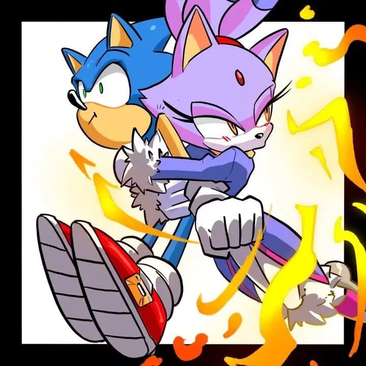 Sonic y blaze thumbnail