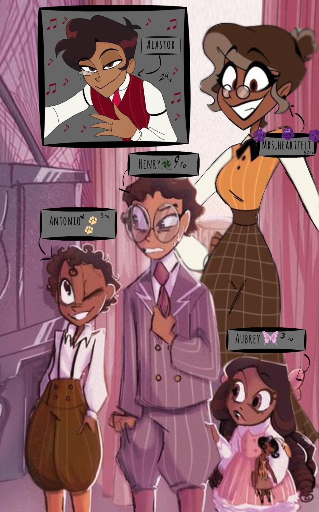 Human alastors family♡ thumbnail