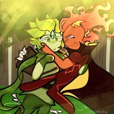Wind archer cookie x fire spirit cookie thumbnail