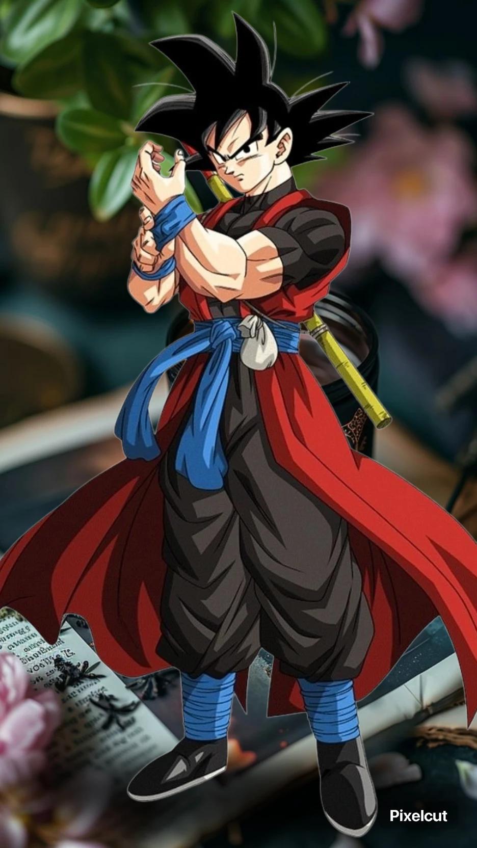 Son Goku \[kakaroto\] slave and guard to attend and serve the young Belle thumbnail