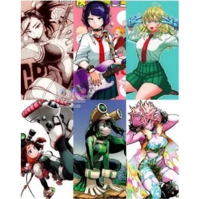 Uraraka Ochaco, Tsuyu Asui, momo Yaoyorozu, Kyoka Jiro, Toru Hagakure thumbnail