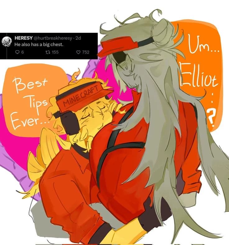 🍕Monster×Elliot–ship(Forsaken)✨ thumbnail