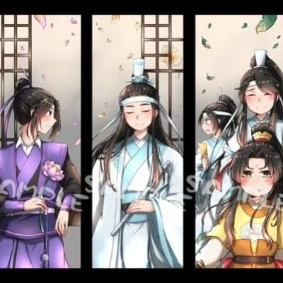 Lan Sizhui, lan jingyi, lan xichen, jiang Cheng, jin Ling thumbnail
