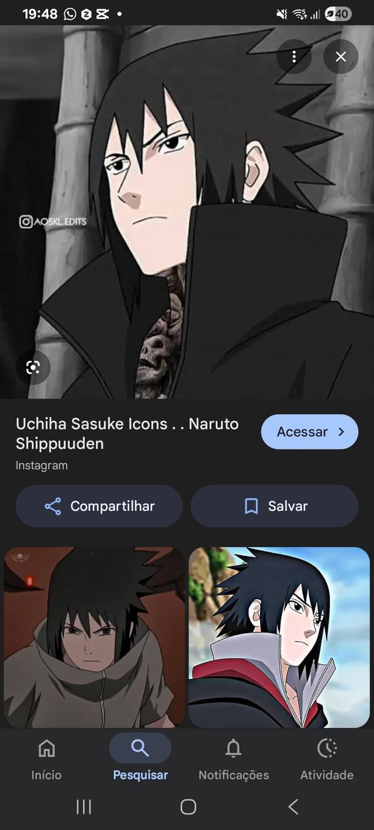Sasuke uchiha thumbnail