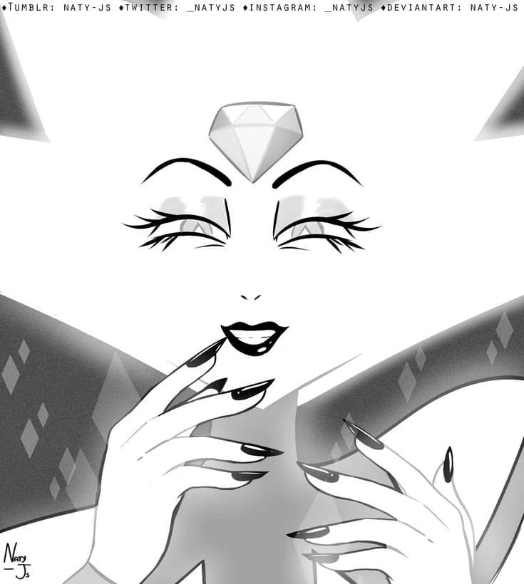 White diamond thumbnail