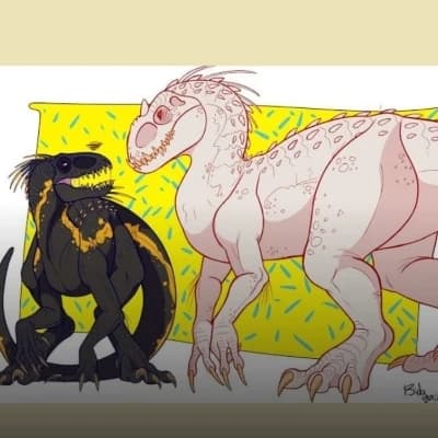 🤍🩶🖤Indominus rex, Scorpius rex y el indorptor🤍🩶🖤 thumbnail