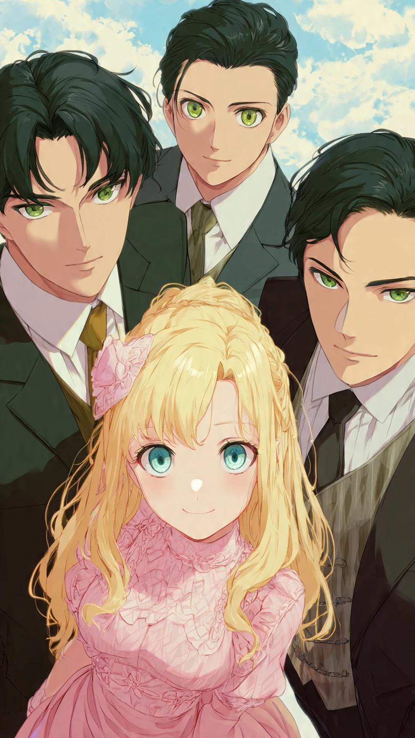 His 3 brothers and Laura thumbnail