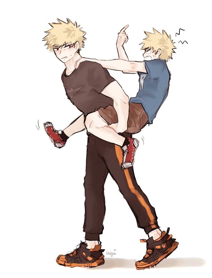 (Katsuki and her son!) thumbnail