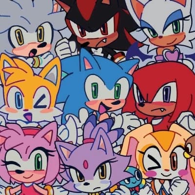 Sonic and his friends thumbnail