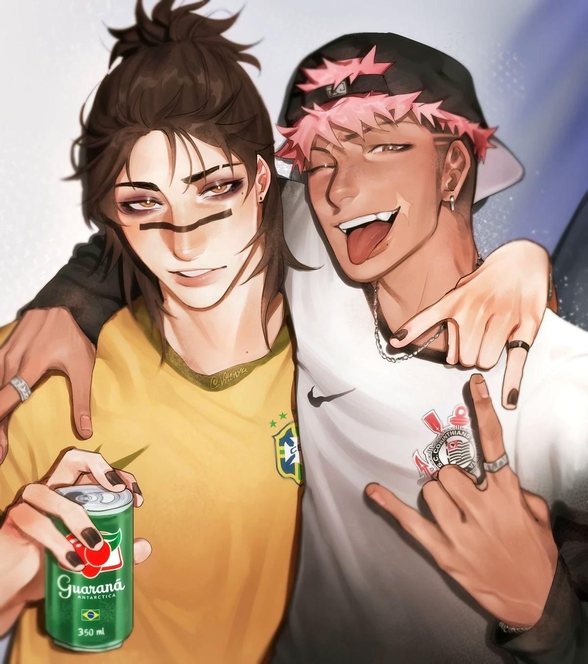 JJK high school AU thumbnail