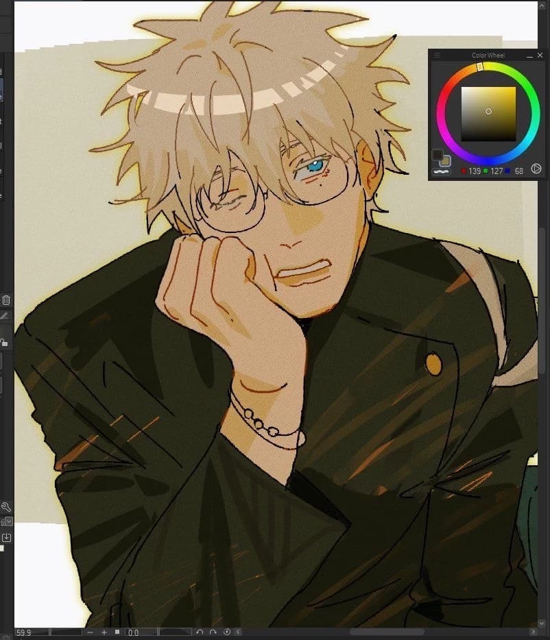 gojo satoru | hogwarts au thumbnail