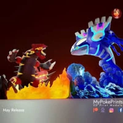 Groudon & Kyogre & rayquaza thumbnail