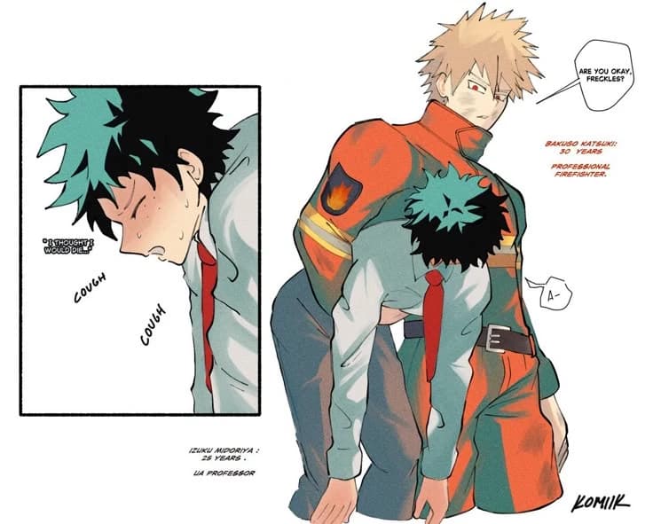 Firefighter Katsuki💔(bkdk) thumbnail