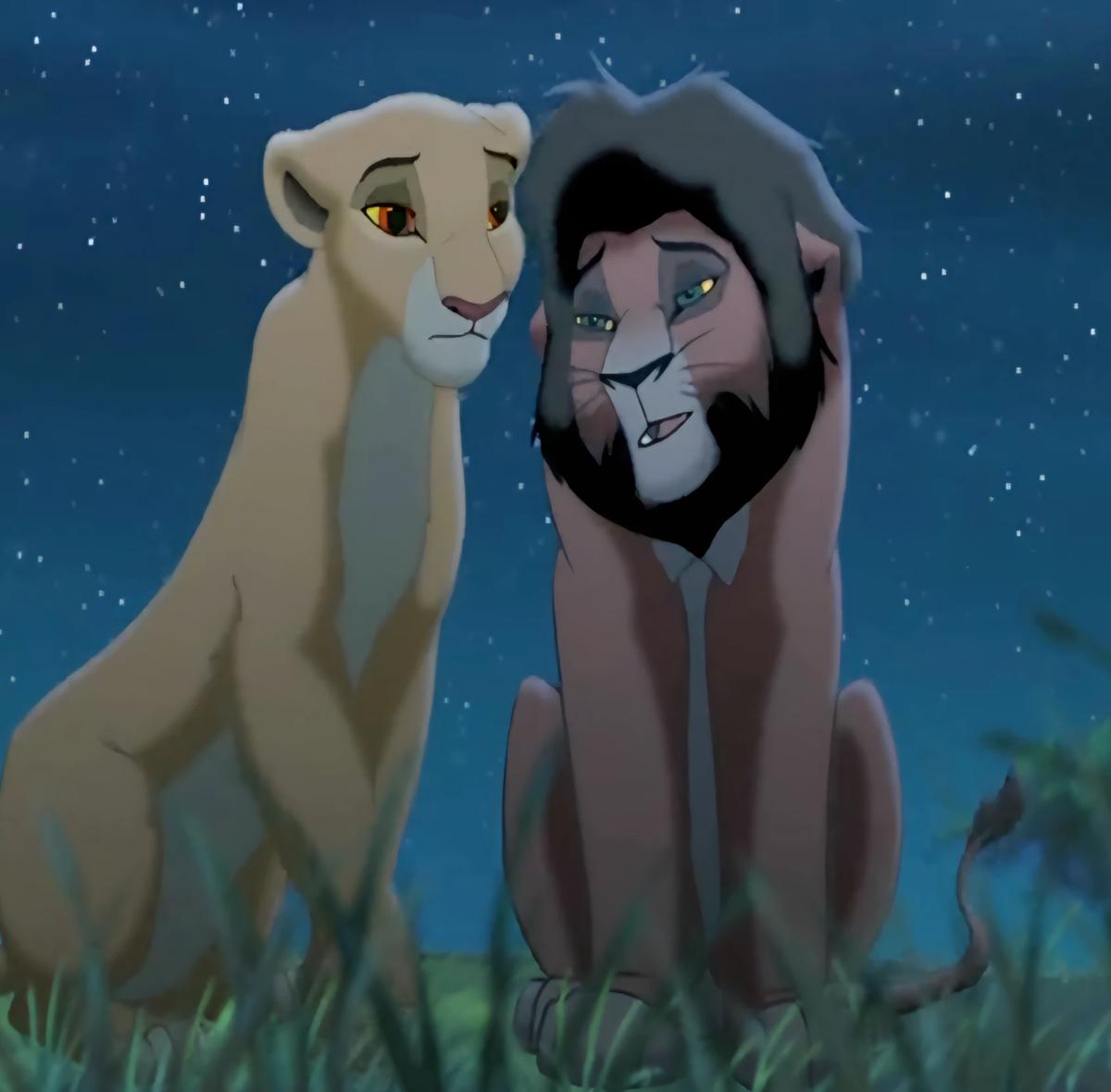 Kovu and Kiara From The Lion King 2 Simba's Kingdom thumbnail
