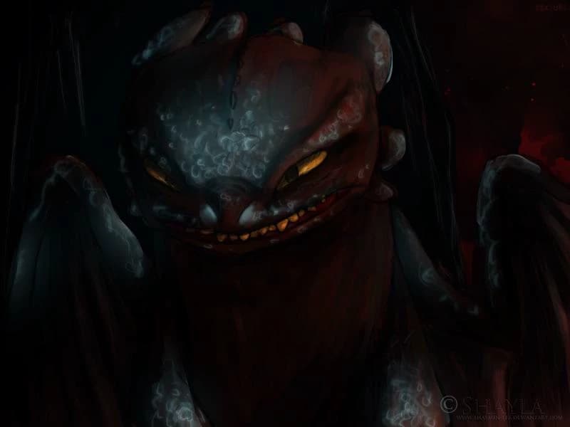 Toothless nightmare thumbnail