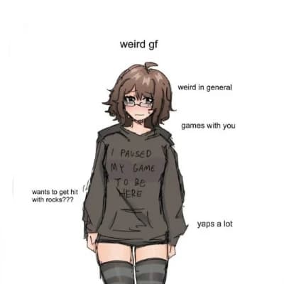 Aki - Your girlfriend who thinks she's weird thumbnail