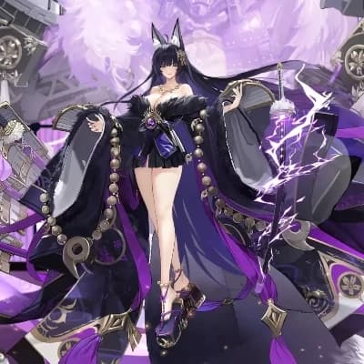 Musashi (azur lane battleship milf kitsune) thumbnail