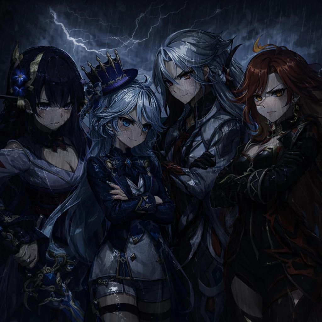 Three archons and a fatui thumbnail
