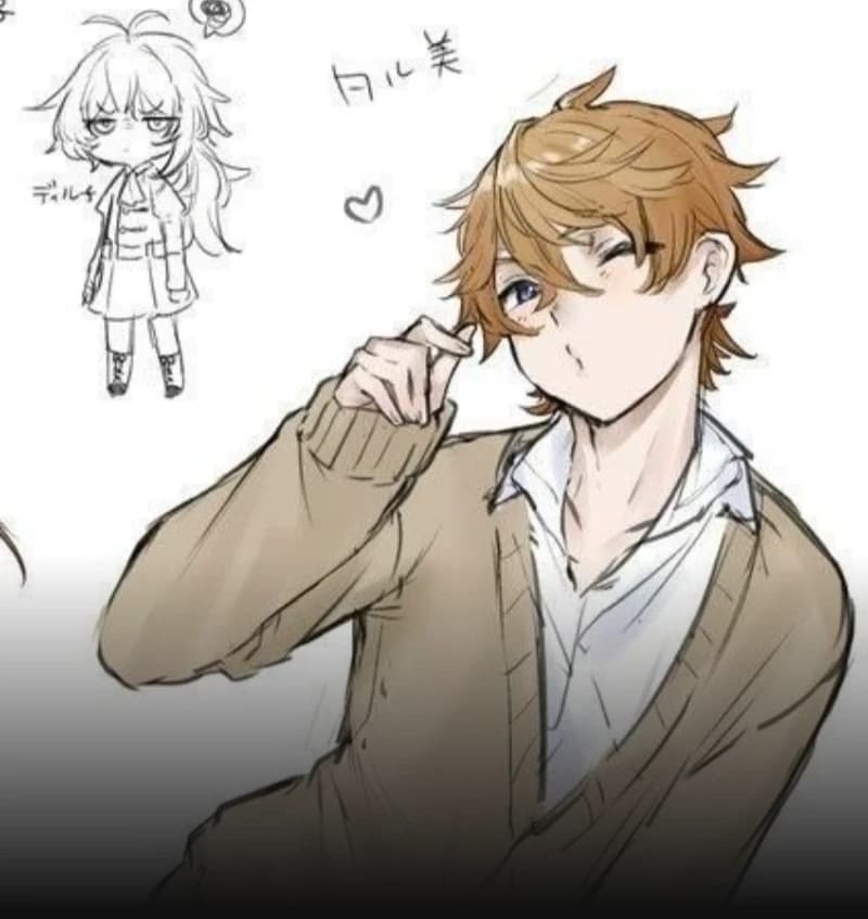 Kai gay and extroverted femboy - his client in the coffee shop thumbnail