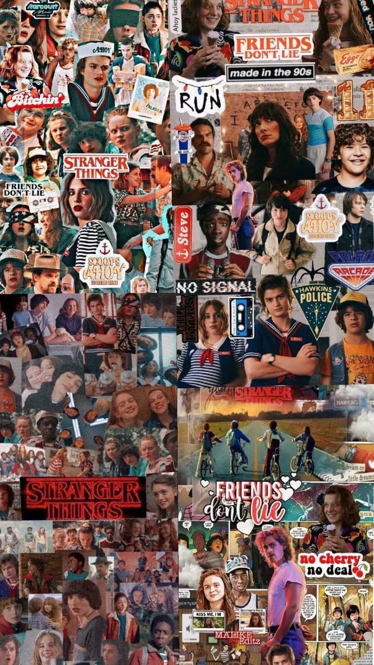 Stranger Things-themed birthday thumbnail