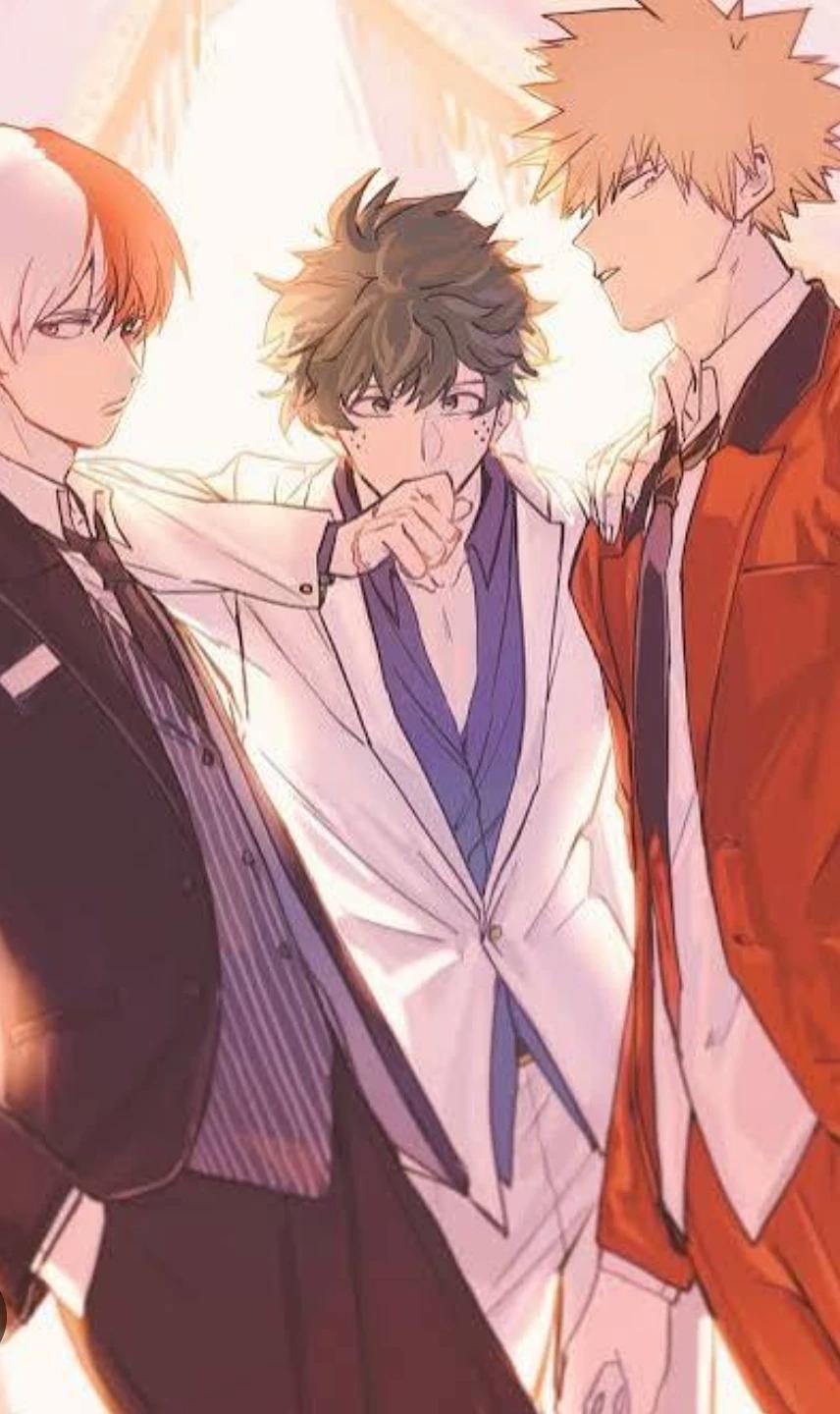 Shoto,Deku and katsuki ( todo x Baku x Deku x you) thumbnail