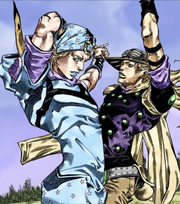 Gyro Zeppeli and Johnny Joestar  thumbnail