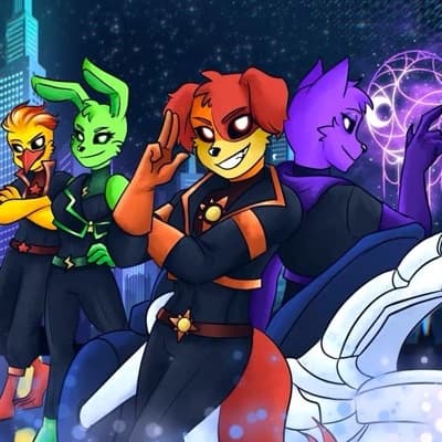 Smiling critters - Space riders AU thumbnail