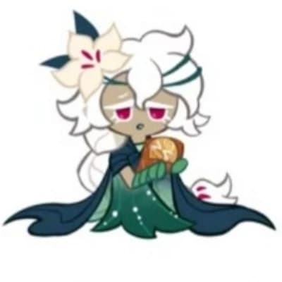 White lily cookie thumbnail