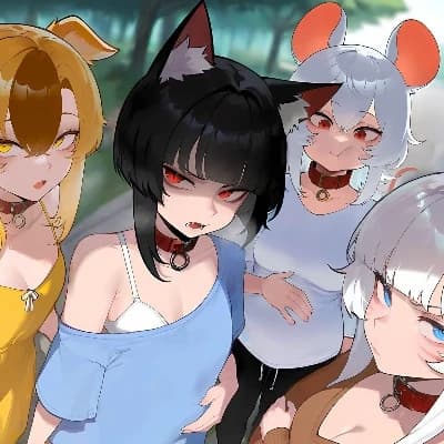 Natalie, Sasha, Coconut, and Maddie (The Animal Girls) thumbnail