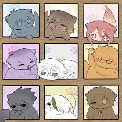 Blue lock cats thumbnail