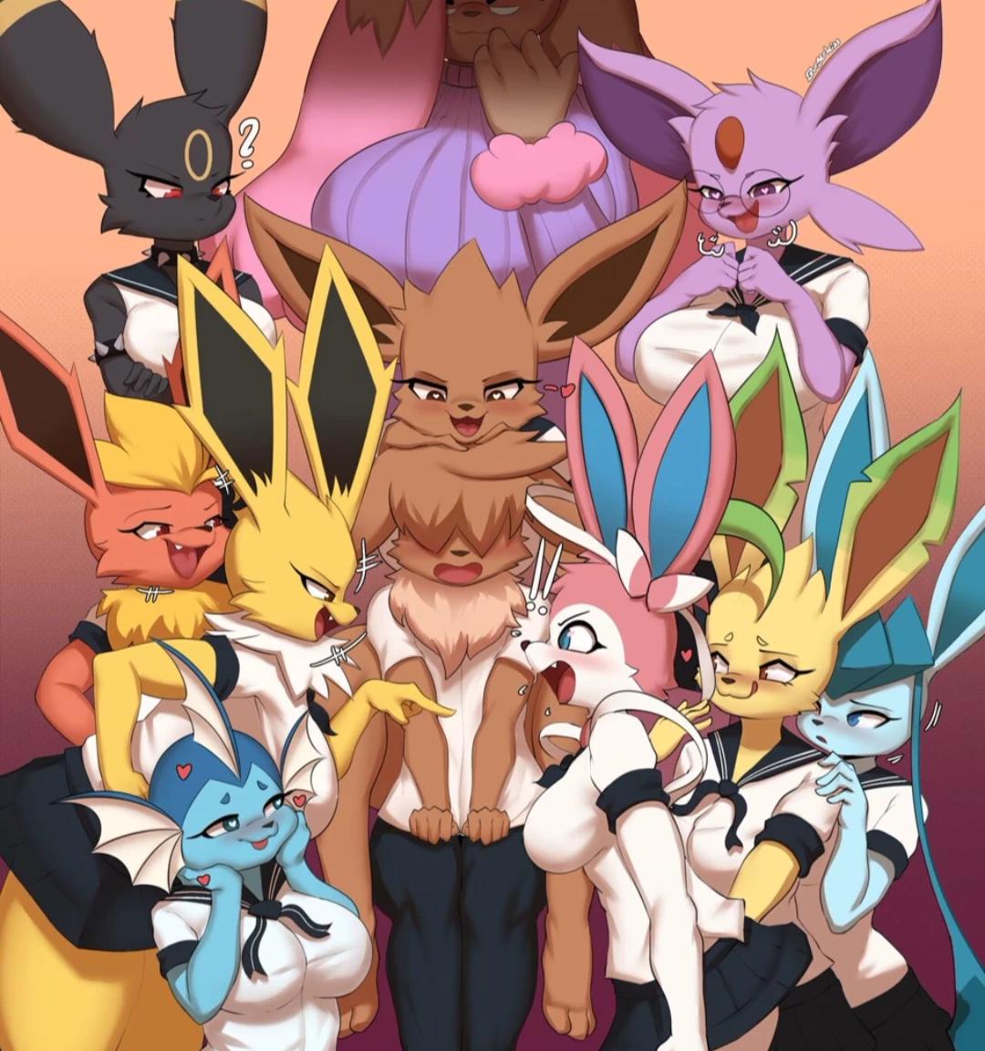Eeveelution Sisters  thumbnail